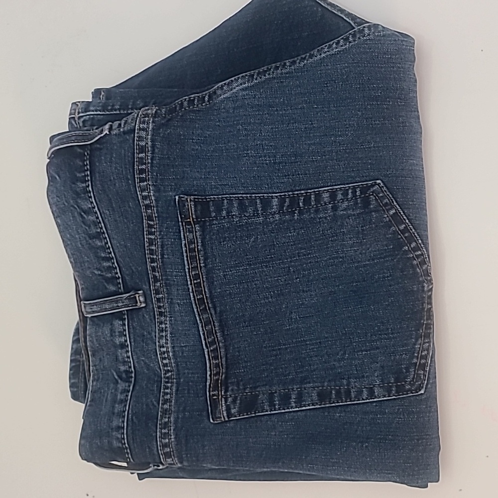 Cremieux Mens Jeans 40/30 Relaxed Fit Dark‎ Denim Pants Cotton Blend - Picture 10 of 12